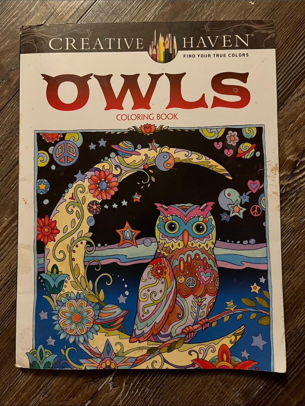 Creative Haven OWLS Coloring Book -
